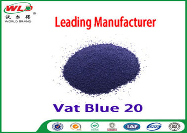 C I dunkelblaues BO-Färben des Bottich-Blau-20 von Baumwolle mit Bottich-Färbungen AAA-Kredit