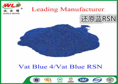 Baumwolle färbt die blauen Chemikalien des Färbungs-Material Rsn-Bottich-Blau-4, die beim Textilfärben benutzt werden