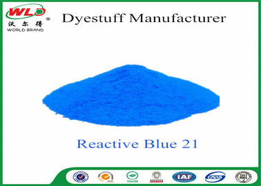 Blaues KN-G C I Blau 21 Intertek-Textildruckhelferreagierendes Tuequoise